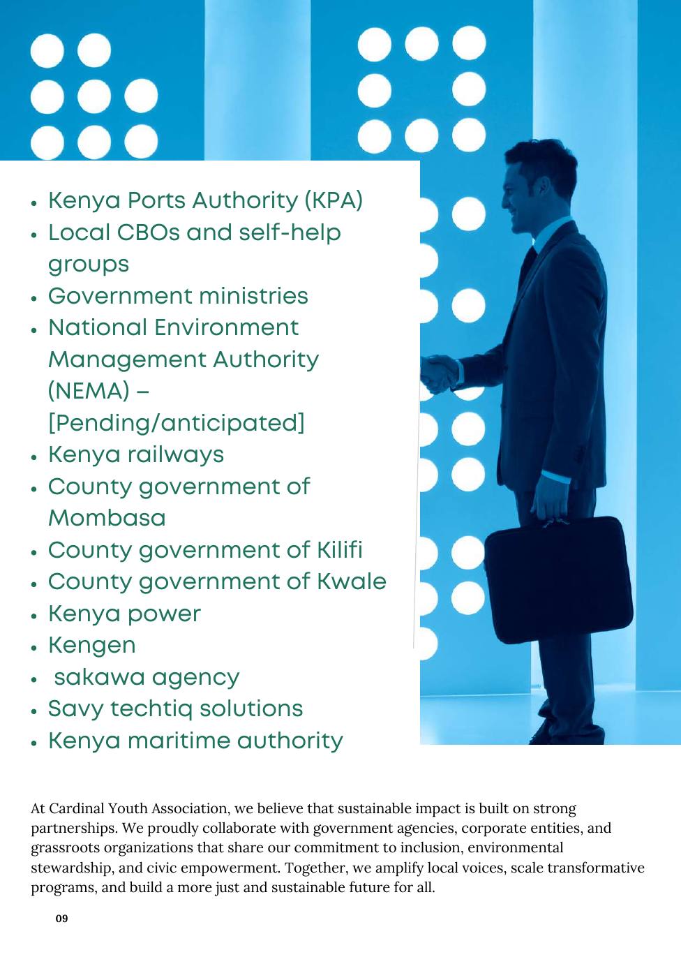 Organizational Profile — page 9