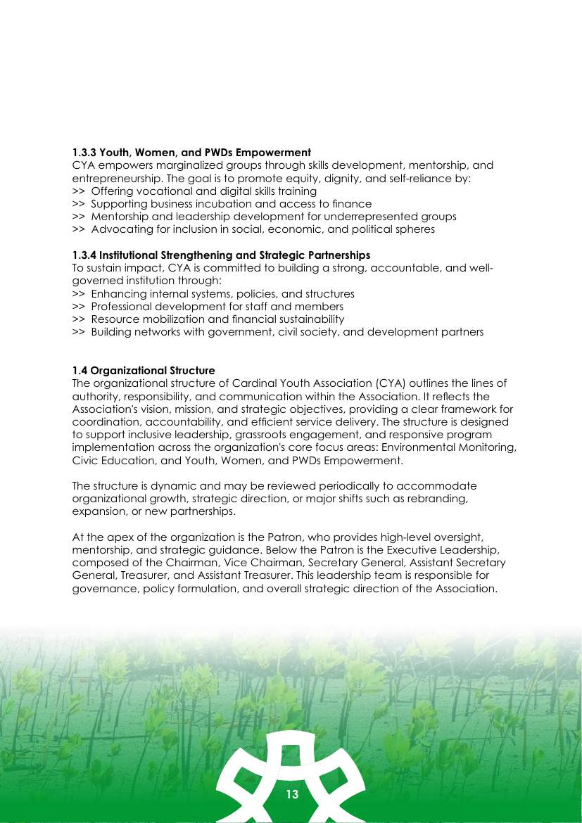 Strategic Plan (2026–2030) — page 13